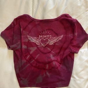 Badwood tie front top